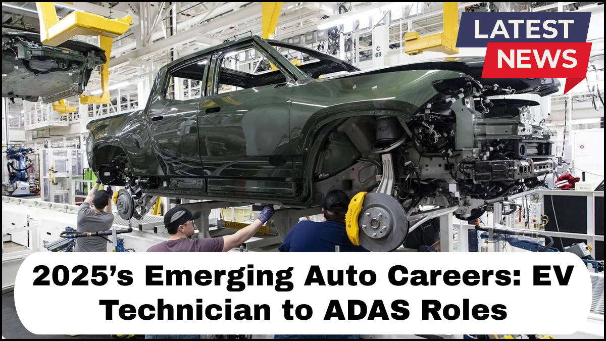 2025’s Emerging Auto Careers: EV Technician to ADAS Roles
