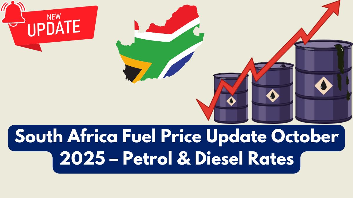 South Africa Fuel Price Update October 2025 – Petrol & Diesel Rates