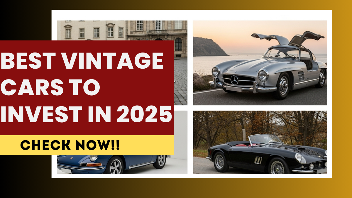 Best Vintage Cars to Invest in 2025
