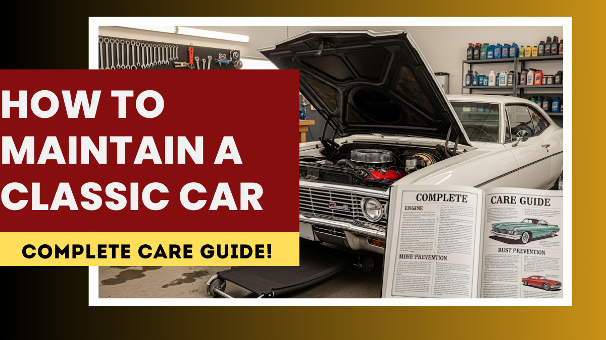 How to Maintain a Classic Car: Complete Care Guide